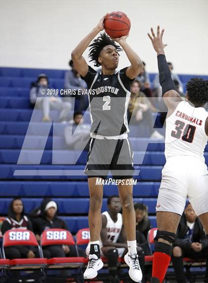 Thumbnail 2 in Brighton vs. Houston (Oseman Insurance Holiday Hoops) photogallery.