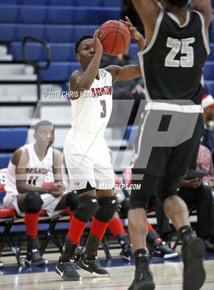 Thumbnail 3 in Brighton vs. Houston (Oseman Insurance Holiday Hoops) photogallery.