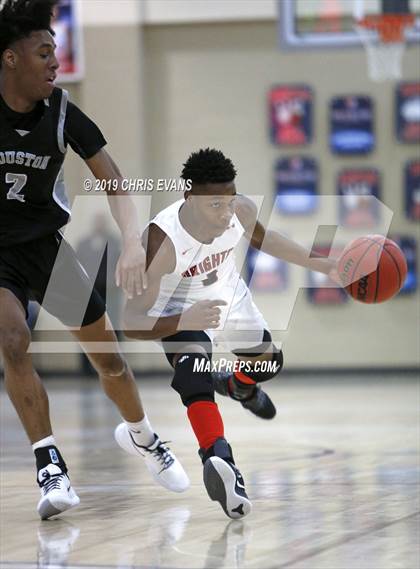 Thumbnail 2 in Brighton vs. Houston (Oseman Insurance Holiday Hoops) photogallery.