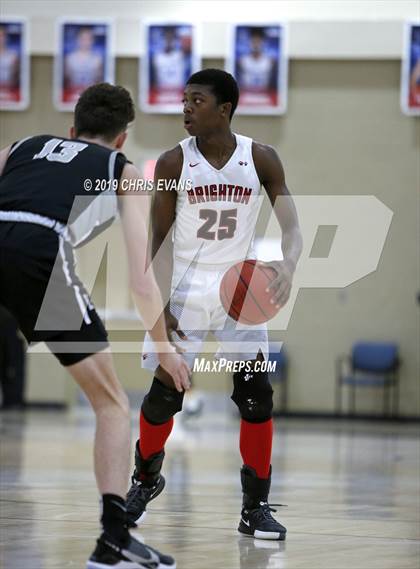 Thumbnail 1 in Brighton vs. Houston (Oseman Insurance Holiday Hoops) photogallery.
