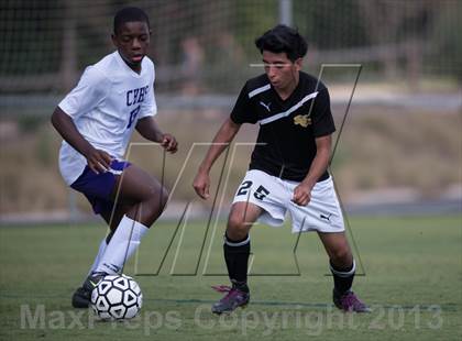 Thumbnail 2 in Corinth Holders vs. Surrry Central (NCSCA Kick Off Classic) photogallery.