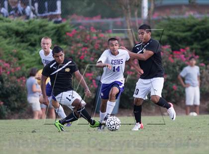 Thumbnail 2 in Corinth Holders vs. Surrry Central (NCSCA Kick Off Classic) photogallery.