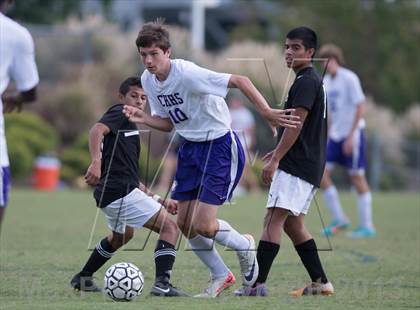 Thumbnail 1 in Corinth Holders vs. Surrry Central (NCSCA Kick Off Classic) photogallery.