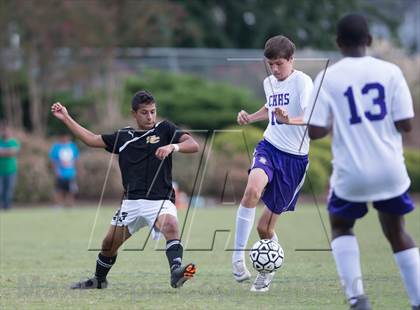 Thumbnail 3 in Corinth Holders vs. Surrry Central (NCSCA Kick Off Classic) photogallery.