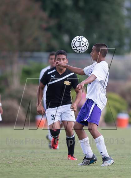 Thumbnail 3 in Corinth Holders vs. Surrry Central (NCSCA Kick Off Classic) photogallery.