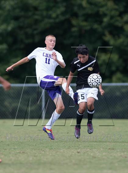 Thumbnail 3 in Corinth Holders vs. Surrry Central (NCSCA Kick Off Classic) photogallery.