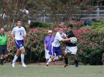 Thumbnail 3 in Corinth Holders vs. Surrry Central (NCSCA Kick Off Classic) photogallery.