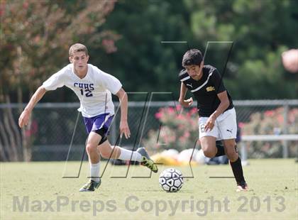 Thumbnail 3 in Corinth Holders vs. Surrry Central (NCSCA Kick Off Classic) photogallery.