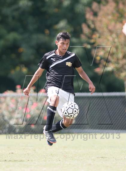 Thumbnail 1 in Corinth Holders vs. Surrry Central (NCSCA Kick Off Classic) photogallery.