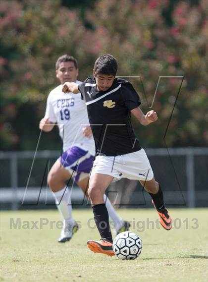 Thumbnail 2 in Corinth Holders vs. Surrry Central (NCSCA Kick Off Classic) photogallery.