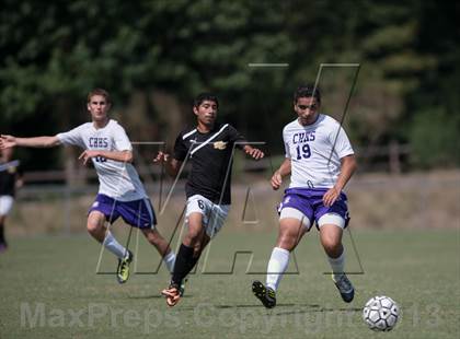 Thumbnail 3 in Corinth Holders vs. Surrry Central (NCSCA Kick Off Classic) photogallery.