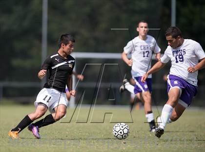 Thumbnail 2 in Corinth Holders vs. Surrry Central (NCSCA Kick Off Classic) photogallery.