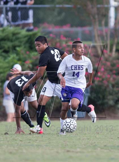 Thumbnail 3 in Corinth Holders vs. Surrry Central (NCSCA Kick Off Classic) photogallery.