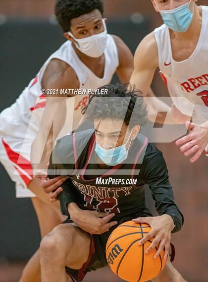Thumbnail 2 in Trinity Christian vs Freedom Christian Academy (NCISAA 2A Playoffs - Second Round) photogallery.