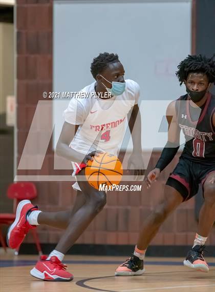 Thumbnail 1 in Trinity Christian vs Freedom Christian Academy (NCISAA 2A Playoffs - Second Round) photogallery.