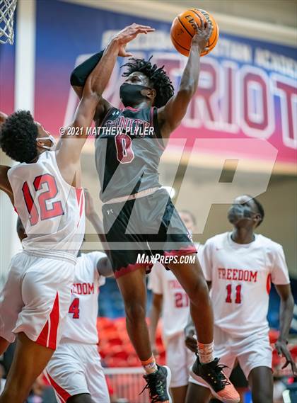 Thumbnail 2 in Trinity Christian vs Freedom Christian Academy (NCISAA 2A Playoffs - Second Round) photogallery.