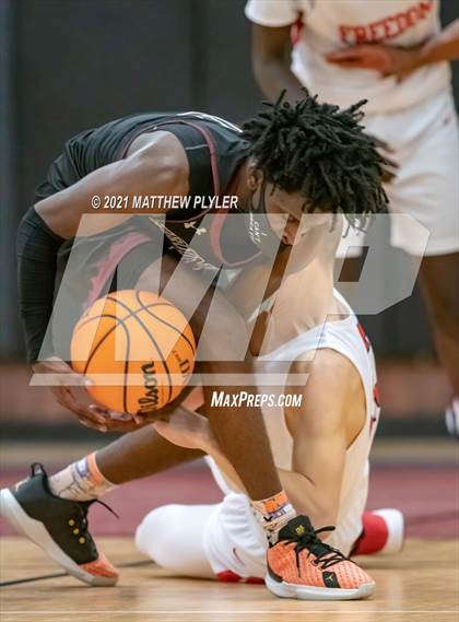 Thumbnail 2 in Trinity Christian vs Freedom Christian Academy (NCISAA 2A Playoffs - Second Round) photogallery.