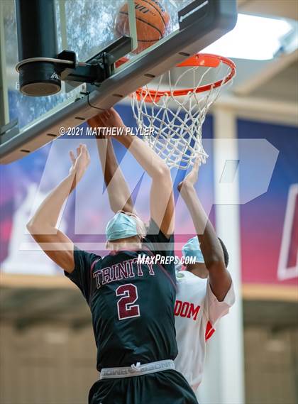 Thumbnail 2 in Trinity Christian vs Freedom Christian Academy (NCISAA 2A Playoffs - Second Round) photogallery.