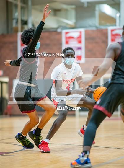 Thumbnail 2 in Trinity Christian vs Freedom Christian Academy (NCISAA 2A Playoffs - Second Round) photogallery.