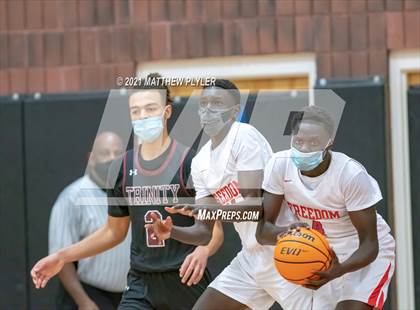 Thumbnail 1 in Trinity Christian vs Freedom Christian Academy (NCISAA 2A Playoffs - Second Round) photogallery.