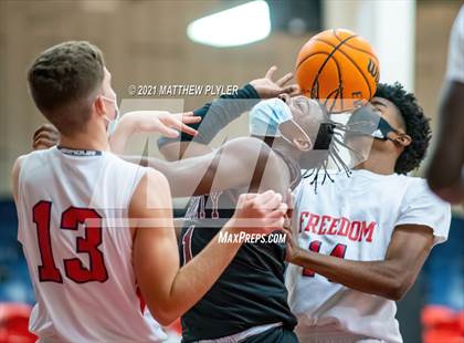 Thumbnail 1 in Trinity Christian vs Freedom Christian Academy (NCISAA 2A Playoffs - Second Round) photogallery.