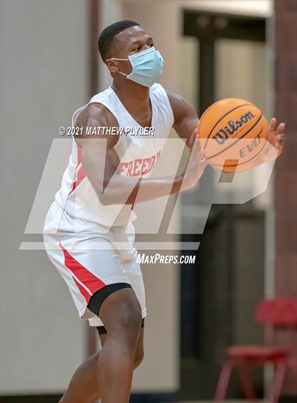 Thumbnail 2 in Trinity Christian vs Freedom Christian Academy (NCISAA 2A Playoffs - Second Round) photogallery.