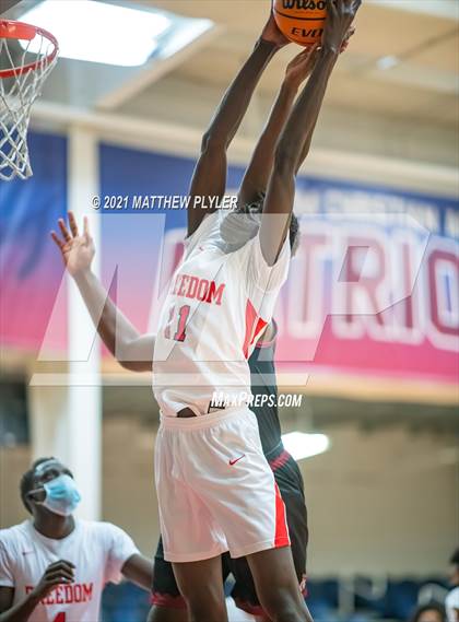 Thumbnail 2 in Trinity Christian vs Freedom Christian Academy (NCISAA 2A Playoffs - Second Round) photogallery.