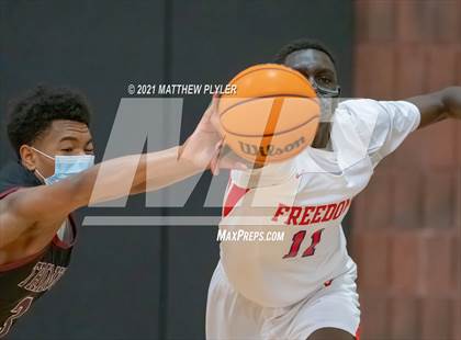 Thumbnail 1 in Trinity Christian vs Freedom Christian Academy (NCISAA 2A Playoffs - Second Round) photogallery.