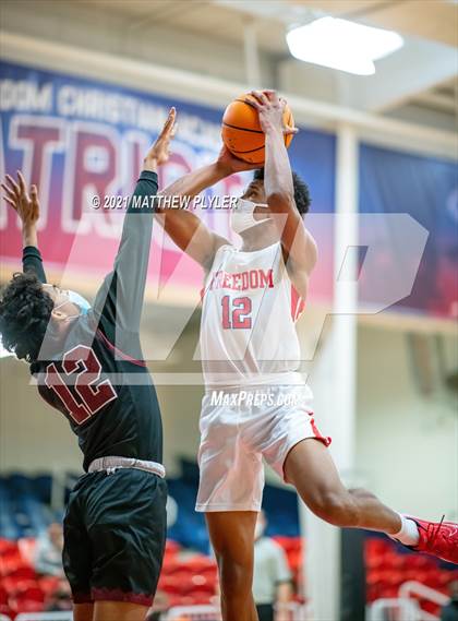 Thumbnail 3 in Trinity Christian vs Freedom Christian Academy (NCISAA 2A Playoffs - Second Round) photogallery.