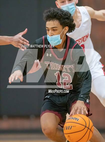 Thumbnail 3 in Trinity Christian vs Freedom Christian Academy (NCISAA 2A Playoffs - Second Round) photogallery.