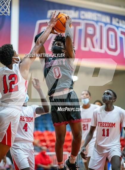 Thumbnail 1 in Trinity Christian vs Freedom Christian Academy (NCISAA 2A Playoffs - Second Round) photogallery.