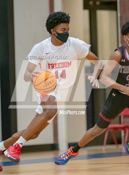 Thumbnail 3 in Trinity Christian vs Freedom Christian Academy (NCISAA 2A Playoffs - Second Round) photogallery.