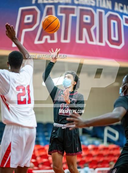 Thumbnail 1 in Trinity Christian vs Freedom Christian Academy (NCISAA 2A Playoffs - Second Round) photogallery.