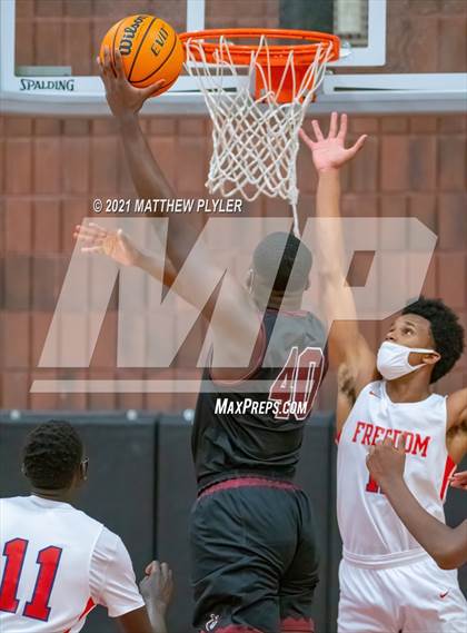 Thumbnail 2 in Trinity Christian vs Freedom Christian Academy (NCISAA 2A Playoffs - Second Round) photogallery.