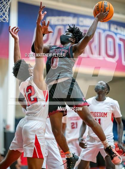 Thumbnail 3 in Trinity Christian vs Freedom Christian Academy (NCISAA 2A Playoffs - Second Round) photogallery.