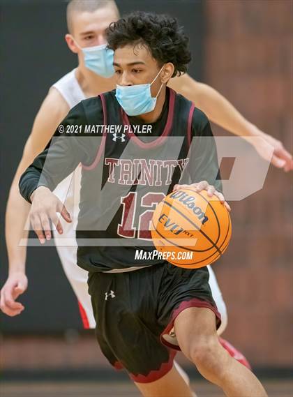 Thumbnail 2 in Trinity Christian vs Freedom Christian Academy (NCISAA 2A Playoffs - Second Round) photogallery.