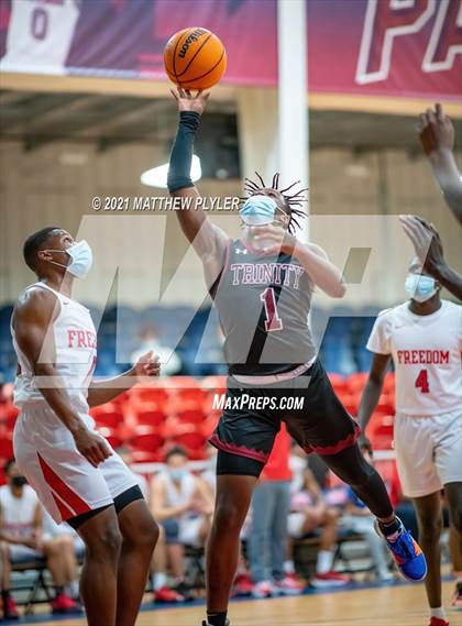 Thumbnail 2 in Trinity Christian vs Freedom Christian Academy (NCISAA 2A Playoffs - Second Round) photogallery.