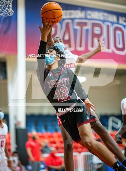 Thumbnail 3 in Trinity Christian vs Freedom Christian Academy (NCISAA 2A Playoffs - Second Round) photogallery.
