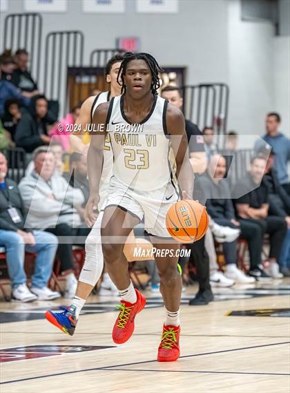 Thumbnail 1 in Paul VI vs. Link Academy (Chipotle Nationals Semi-final) photogallery.