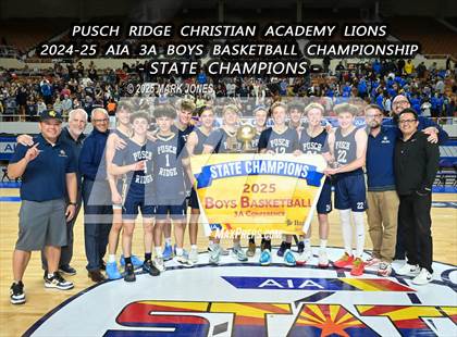 Thumbnail 3 in Pusch Ridge Christian Academy vs. Palo Verde (AIA 3A Final) photogallery.