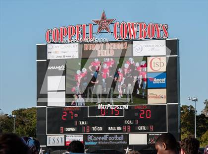 Thumbnail 2 in Rowlett vs Coppell (UIL 6A Bi-District Playoff) photogallery.