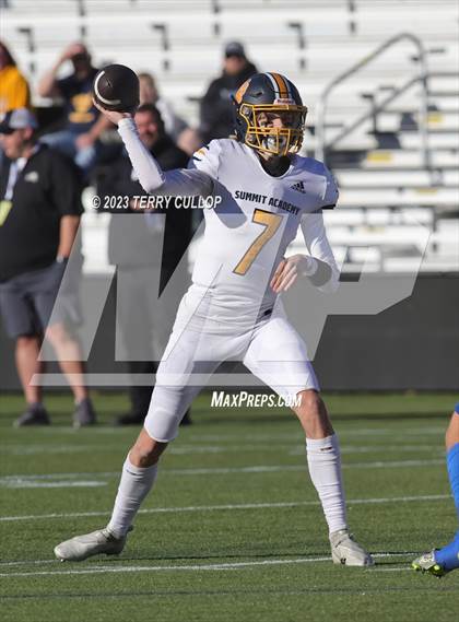 Thumbnail 3 in Summit Academy vs. San Juan (UHSAA 2A Semifinal) photogallery.