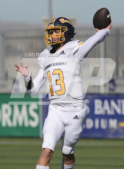 Thumbnail 1 in Summit Academy vs. San Juan (UHSAA 2A Semifinal) photogallery.