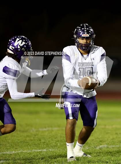 Thumbnail 3 in Washington Union @ Atascadero (CIF CCS Quarter-final D3) photogallery.