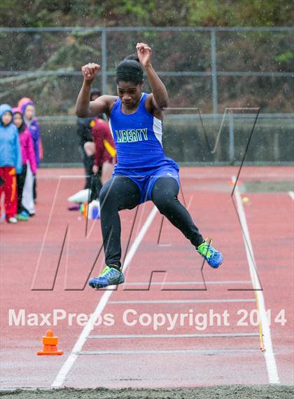 Thumbnail 3 in Liberty Invitational Track & Field (Girls) photogallery.