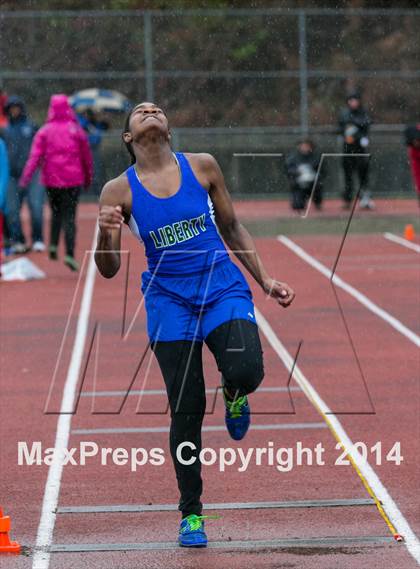 Thumbnail 3 in Liberty Invitational Track & Field (Girls) photogallery.