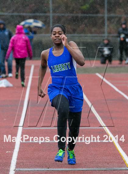 Thumbnail 2 in Liberty Invitational Track & Field (Girls) photogallery.