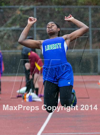 Thumbnail 2 in Liberty Invitational Track & Field (Girls) photogallery.