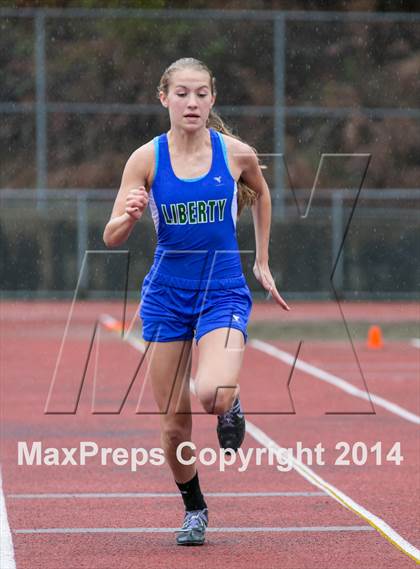 Thumbnail 3 in Liberty Invitational Track & Field (Girls) photogallery.