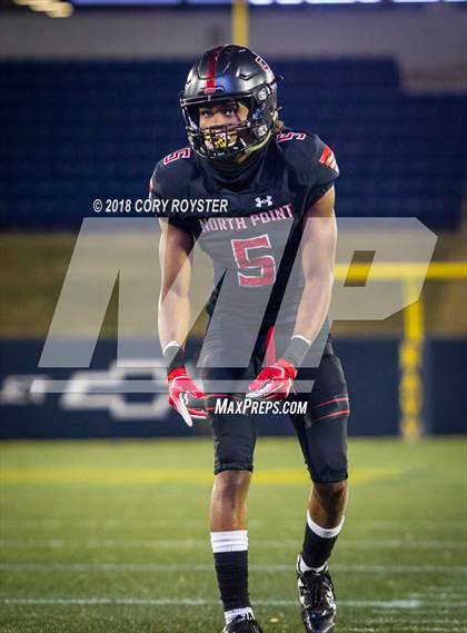 Thumbnail 3 in Quince Orchard vs. North Point (MPSSAA 4A Final) photogallery.